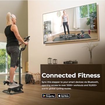 Smart Twist Stair Stepper with SunnyFit App – SF-S020027SMART