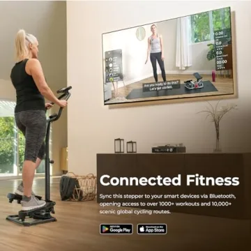 Smart Twist Stair Stepper with SunnyFit App – SF-S020027SMART