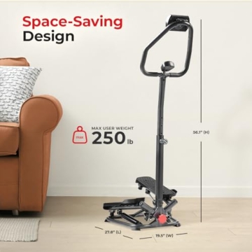 Smart Twist Stair Stepper with SunnyFit App – SF-S020027SMART