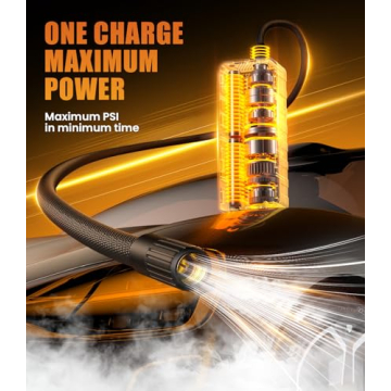 Compact Tire Inflator: Fast & Portable Air Pump Solution