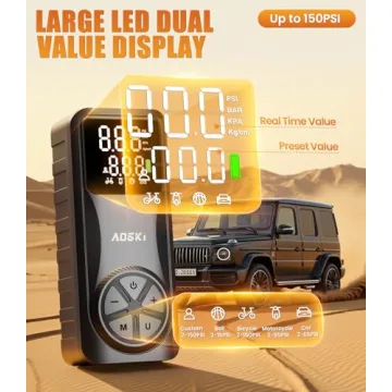 Compact Tire Inflator: Fast & Portable Air Pump Solution