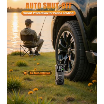 Compact Tire Inflator: Fast & Portable Air Pump Solution