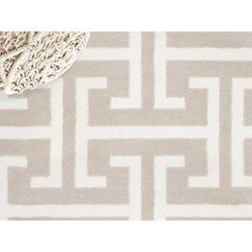 Stylish Abani 3D Beige & White Area Rug - Perfect Home Accent