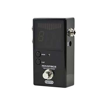 Monoprice Chromatic Pedal Tuner for Accurate Tuning