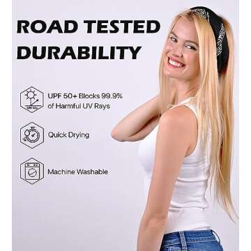 Umo Lorenzo 2 Color Bandanas for Fashion & Functionality