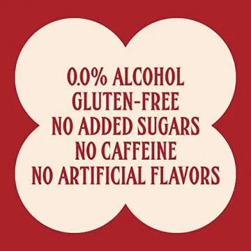 Ghia Non-Alcoholic Ginger Le Spritz, 8 Fl Oz (4-Pack) | Mocktail & Cocktail Mixer, Zero Proof Sparkl...