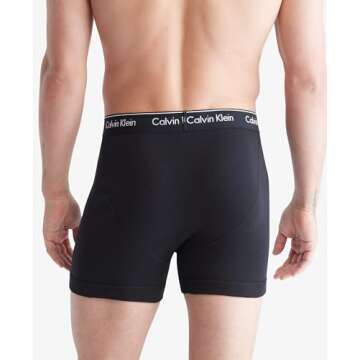 Calvin Klein Men's Cotton Classics Boxer Briefs Set for Comfort and Style