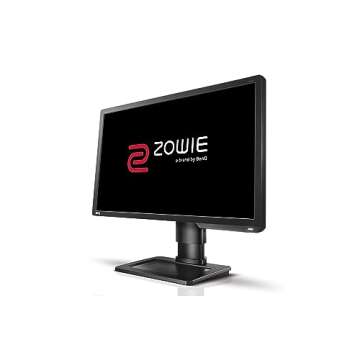 BenQ ZOWIE XL2411P 24 Inch 144Hz Gaming Monitor, 1080P 1ms, Black eQualizer and Color Vibrance for Competitive Edge