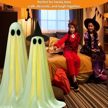 Exciting Halloween Ghost Decoration Kit for Family Fun