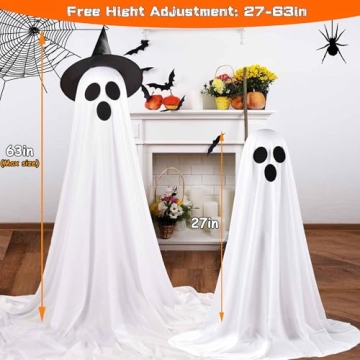 Exciting Halloween Ghost Decoration Kit for Family Fun