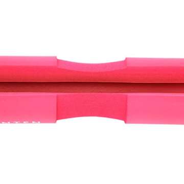 Greententljs Barbell Squat Neck Rack Cushion Foam Shoulder Pad and Ankle Strap Fitness Padded Cable Attachment Squat Pads for Gym Weight Lifting Hip Glute Exercises (Pink)