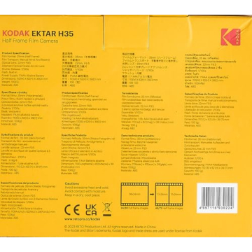 KODAK EKTAR H35 Half Frame Film Camera Lightweight Easy-to-Use