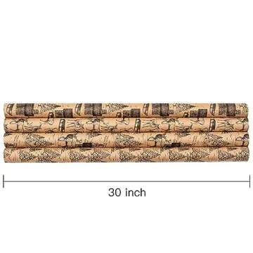 RUSPEPA Christmas Wrapping Paper - Jumbo Design Set