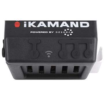 Kamado Joe KJ-IKAMANDNA iKamand Smart Temperature Control and Monitoring Tool for Classic Joe Grills, Black