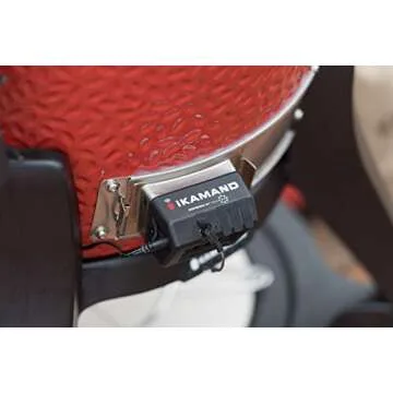 Kamado Joe KJ-IKAMANDNA iKamand Smart Temperature Control and Monitoring Tool for Classic Joe Grills, Black