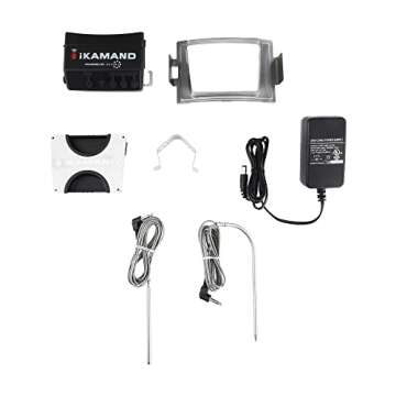 Kamado Joe KJ-IKAMANDNA iKamand Smart Temperature Control and Monitoring Tool for Classic Joe Grills, Black