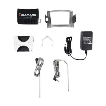 Kamado Joe KJ-IKAMANDNA iKamand Smart Temperature Control and Monitoring Tool for Classic Joe Grills, Black