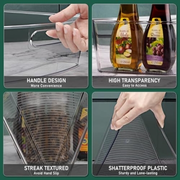 JEISSLIA Lazy Susan Organizer Bins for 26" or 28" Cabinets