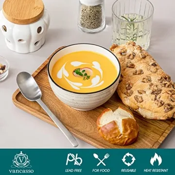 vancasso 24-Piece Bonbon Stoneware Dinnerware Set