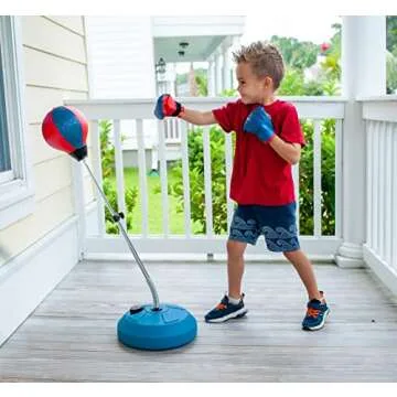 Adjustable Punching Bag Set for Kids - Fun Boxing Gear