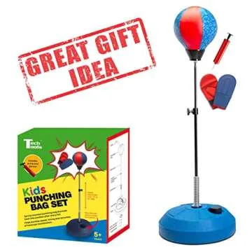 Adjustable Punching Bag Set for Kids - Fun Boxing Gear