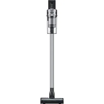 Samsung Jet 75 Stick Cordless Lightweight Vacuum Cleaner with Removable Long Lasting Battery and 200 Air Watt Suction Power, Complete with 180 Deg Swivel Brush, Titan Silver
