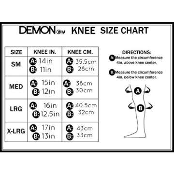 Demon Enduro Mountain Bike Knee Pads|BMX Knee Guards|Snowboard Knee Pads- Ultralight Edition (Comes as a Pair) (XL) Black