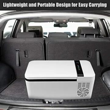 COSTWAY Portable Car Freezer: 16qt for Camping & Travel