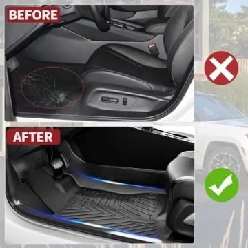 YITAMOTOR Floor Mats for Ford Escape Premium All Weather Protection