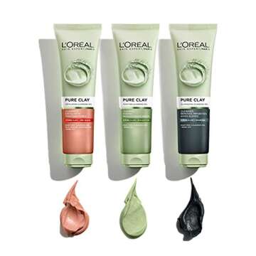 L'Oreal Pure-Clay Facial Cleanser - Detox and Brighten