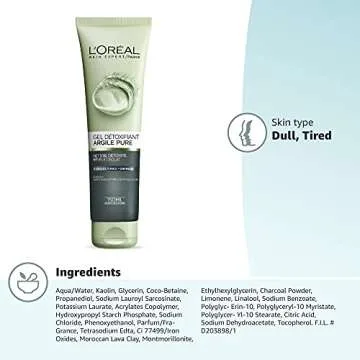 L'Oreal Pure-Clay Facial Cleanser - Detox and Brighten