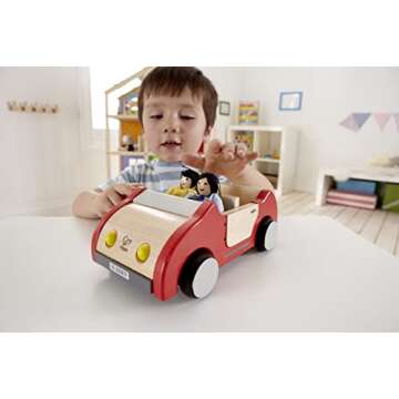 Hape Happy Family Dollhouse Set Award Winning Doll Family Set, Unique Accessory for Kid’s Wooden Dolls House.