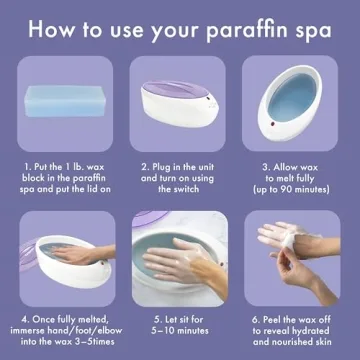 True Glow Paraffin Bath for Hands and Feet Moisturizing Treatment