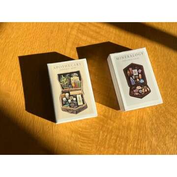 Witchcraft Cards ~ Apothecary Crystal Cards Herbs ~ Index Reference ~ Wiccan Supplies ~ Mineralogy Oracle Tarot Deck