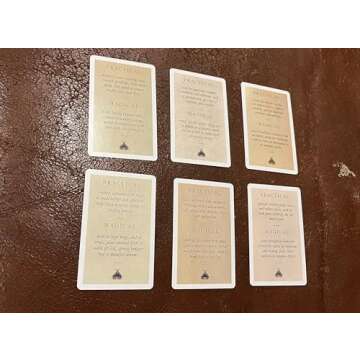 Witchcraft Cards ~ Apothecary Crystal Cards Herbs ~ Index Reference ~ Wiccan Supplies ~ Mineralogy Oracle Tarot Deck