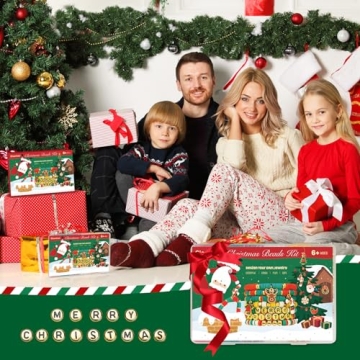 Gionlion Christmas Beads Bracelet DIY Kit for Kids