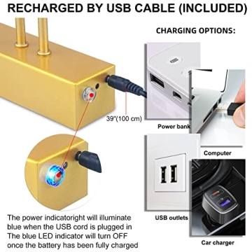 FUNCHDAY Picture Light - 5000mAh Battery Operated