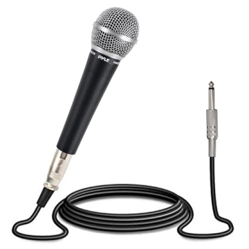 Dynamic Cardioid Handheld Microphone with Audio Cable