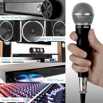 Dynamic Cardioid Handheld Microphone with Audio Cable