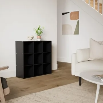 Stylish 9-Cube Storage Organizer for Home or Office