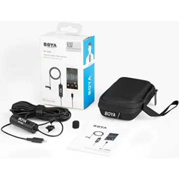 BOYA DM1 Lavalier Mic for iPhone - Professional Sound Quality