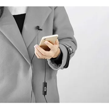 BOYA DM1 Lavalier Mic for iPhone - Professional Sound Quality