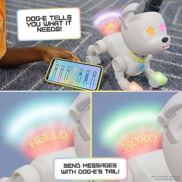 Dog-E Interactive Robot Dog for Kids with App Connectivity