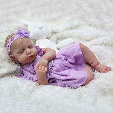 Lifelike 20" WOOROY Reborn Baby Doll for Kids 3+