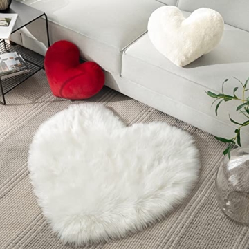 Ashler Heart-Shaped Throw Pillow for Valentine's Day Gifts