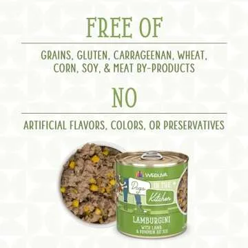 Premium Weruva Lamburgini Dog Food, 10oz Can (12-Pack)