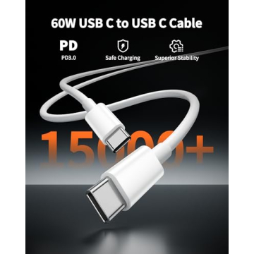 WODENTA 2-Pack 45W Fast Charging iPhone 17 Charger