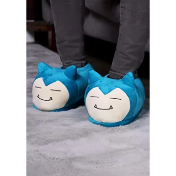 Snorlax Adult Slippers – Plush, Officially Licensed