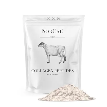 Norcal Hydrolyzed Collagen Peptides 12oz | Grass-Fed Protein Supplement for Optimal Health Benefits