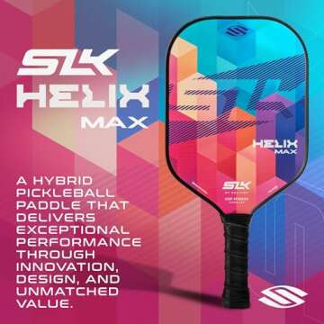 2024 SLK Helix Pro Pickleball Paddle | High Performance & Control
